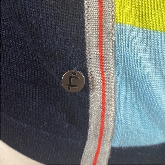 Foil Color Block Sweater - Picture 7 of 9